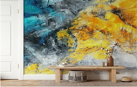 新晃墙面油画如何保养？