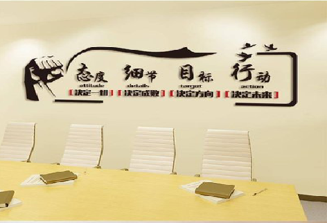 新晃企业文化墙主要展示什么？