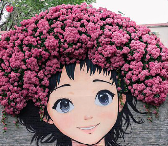 新晃墙体彩绘-网红墙打卡