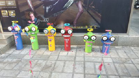 新晃商业区彩绘