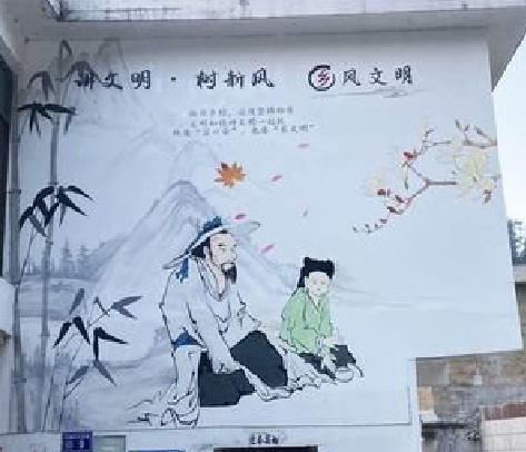 新晃分享几个墙绘保养知识。