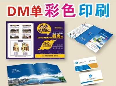 新晃单页印刷，色彩搭配简单。